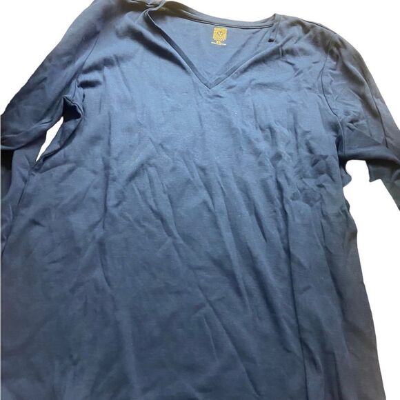 Anne Klein skirt size XL new with tags v necked tee cute look button accents - Picture 1 of 2